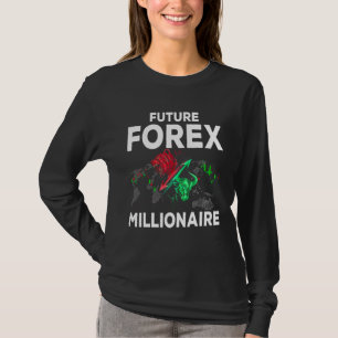 Future Forex Millionaire Business Eigentümer Unter T-Shirt