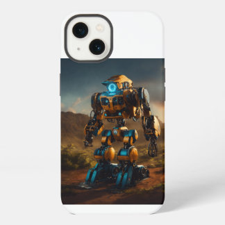 "Future Forge: Die Welt der Maschinen" iPhone 13 Hülle