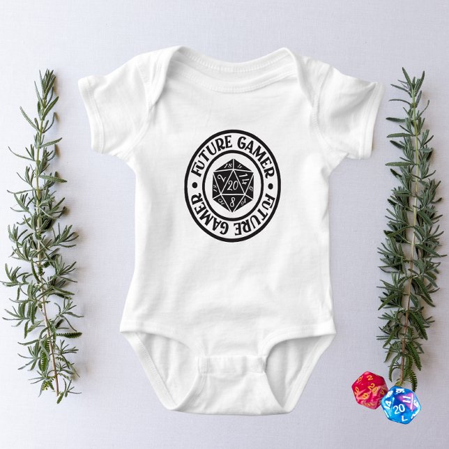 Future Gamer Baby Bodysuit Baby Strampler (Von Creator hochgeladen)