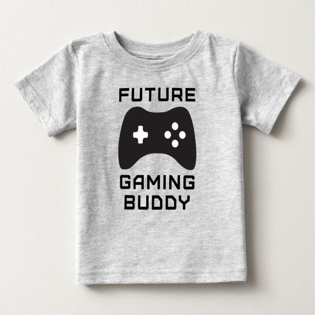Future Gaming Buddy Baby T-shirt (Vorderseite)