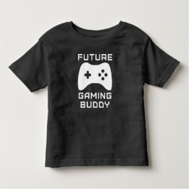 Future Gaming Buddy Kindermädchen Kind Funny Kleinkind T-shirt