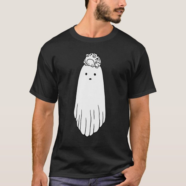 Future Ghost Happy Halloween Kostüme Männer Frauen T-Shirt (Vorderseite)