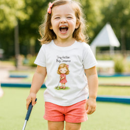 Future Golfer Baby Girl or  Kleinkind T-shirt