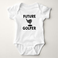Future Golfer lustiges Sprichwort Baby Shirt
