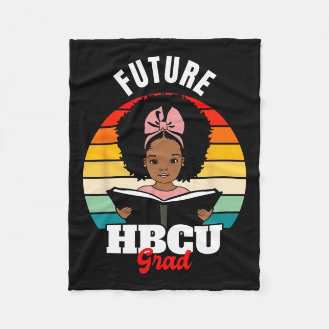 Future Hbcu Grad African Black History Monat Fleecedecke (Vorderseite)