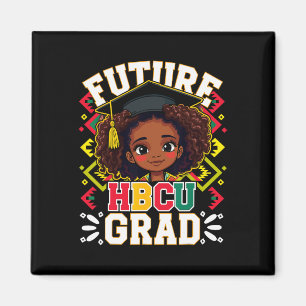 Future Hbcu Grad Black Girl Afro Kinder Schwarze H Magnet