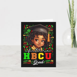 Future Hbcu Grad Black Girl Kids Abschluss Hbcu C Karte