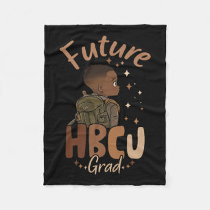 Future Hbcu Grad Black History Month Boy Graduatio Fleecedecke