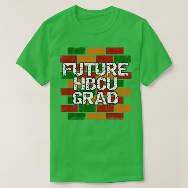 Future HBCU Grad Graffiti T-Shirt (Design vorne)