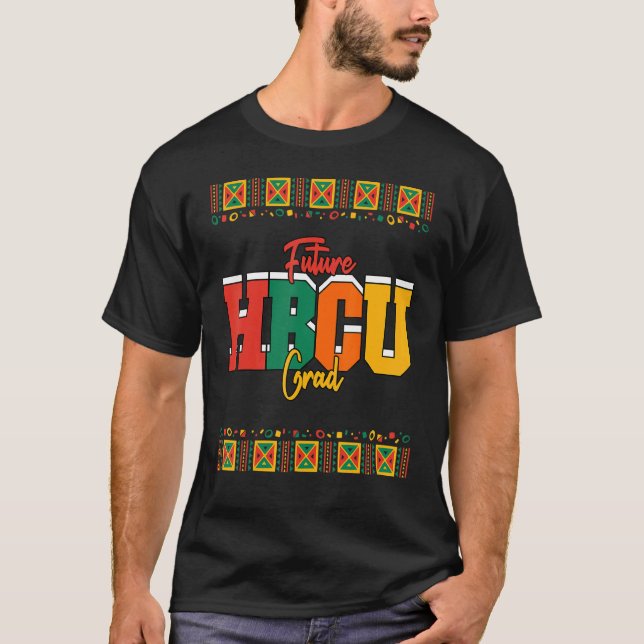 Future Hbcu Grad Historisch Black Uni T-Shirt (Vorderseite)