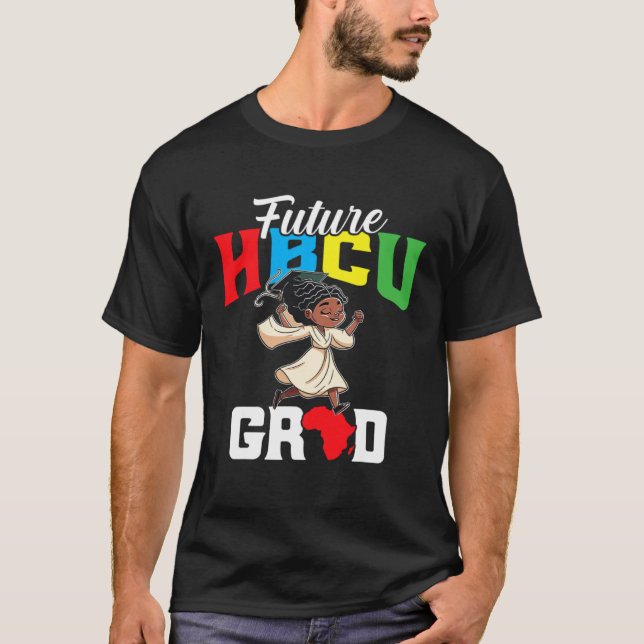 Future HBCU Grad History Black College Youth Kids T-Shirt (Vorderseite)