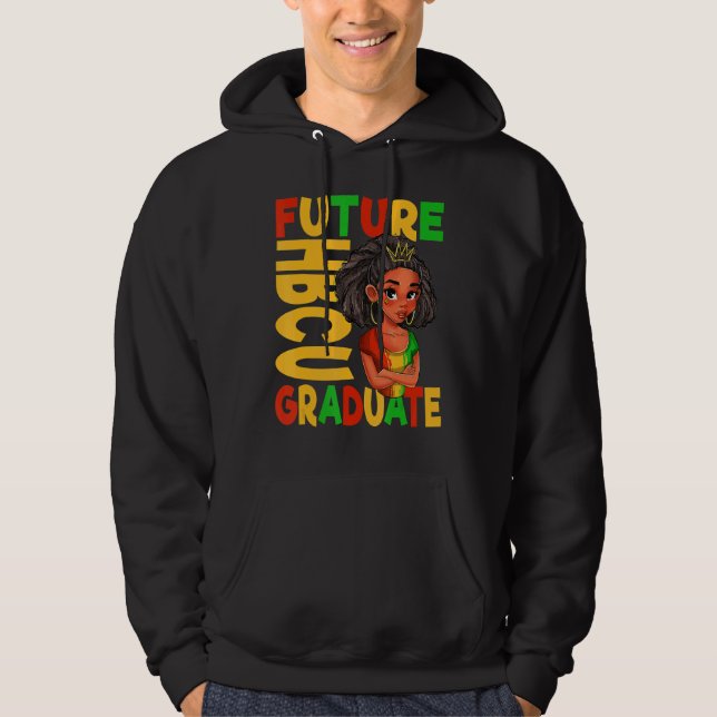 Future Hbcu Grad History Black Uni Girl Youth Hoodie (Vorderseite)