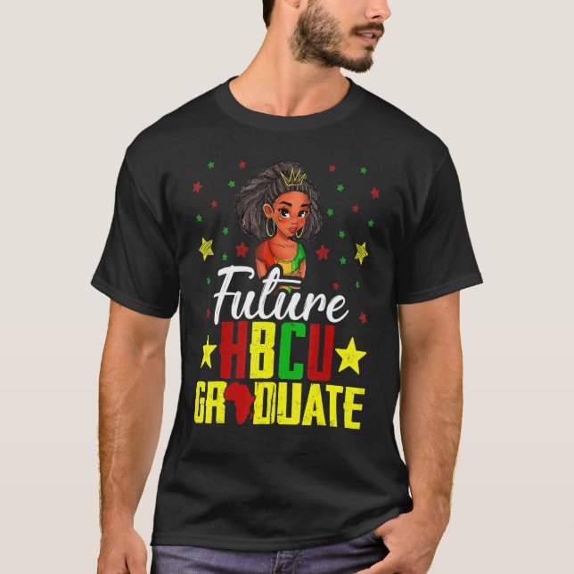 Future Hbcu Grad History Black Uni Girl Youth T-Shirt (Vorderseite)