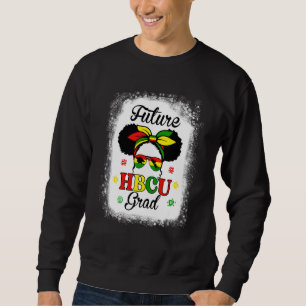 Future Hbcu Grad Kids Girl Black Uni Bekleidung Sweatshirt