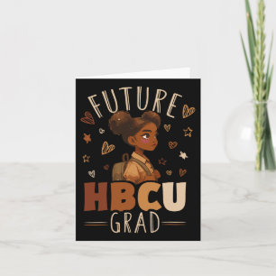 Future Hbcu Grad Shirt - Afro Black Girl Graduatio Karte