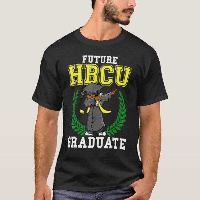 Future HBCU Graduation Shirt Black College Dabbing (Vorderseite)