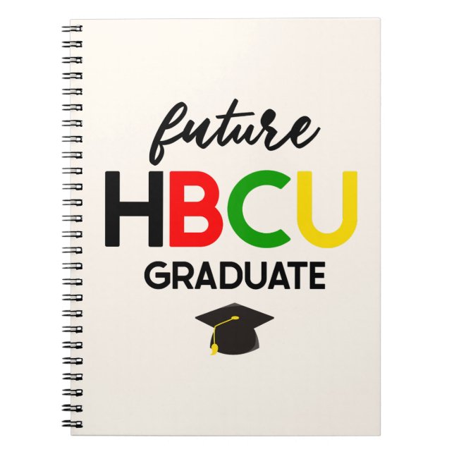 Future HBCU Uni Graduate Notizblock (Vorderseite)