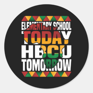 Future Hbcu Uni Grundschule Heute Hbcu T Runder Aufkleber