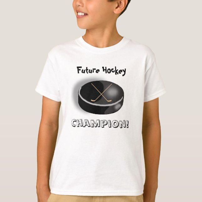 Future Hockey Champion! T-Shirt (Vorderseite)
