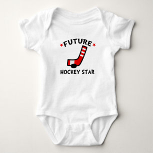 Future Hockey Star Baby Strampler