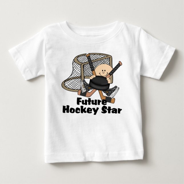 Future Hockey Star Baby T-shirt (Vorderseite)