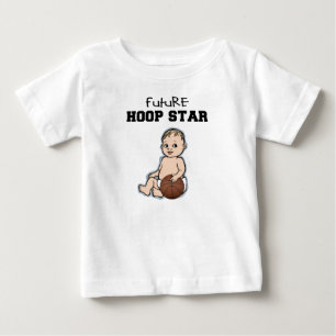 Future Hoop Star Baby Basketball T - Shirt