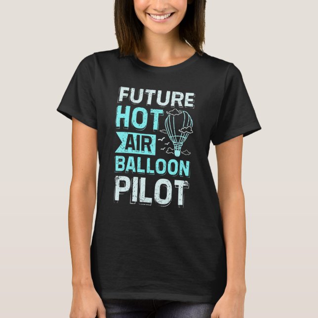 Future Hot Air Balloon T-Shirt (Vorderseite)