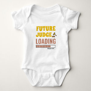 Future Judge Loading Trendy Personalisiert Unisex Baby Strampler