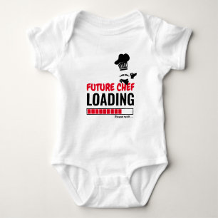 Future Koch Loading Stilvoll Personalisierter Jung Baby Strampler