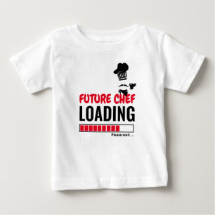 Future Koch Loading Stilvoll Personalisierter Jung Baby T-shirt