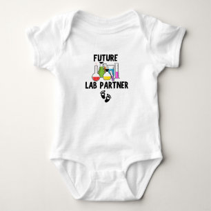 Future Labrador Partner Baby Science Baby Strampler