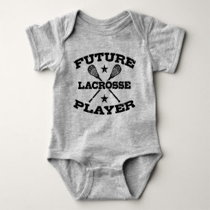 Future Lacrosse Player Baby Strampler