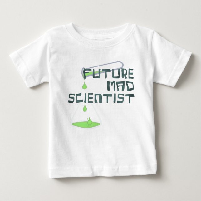 Future Mad Scientist Baby T-shirt (Vorderseite)