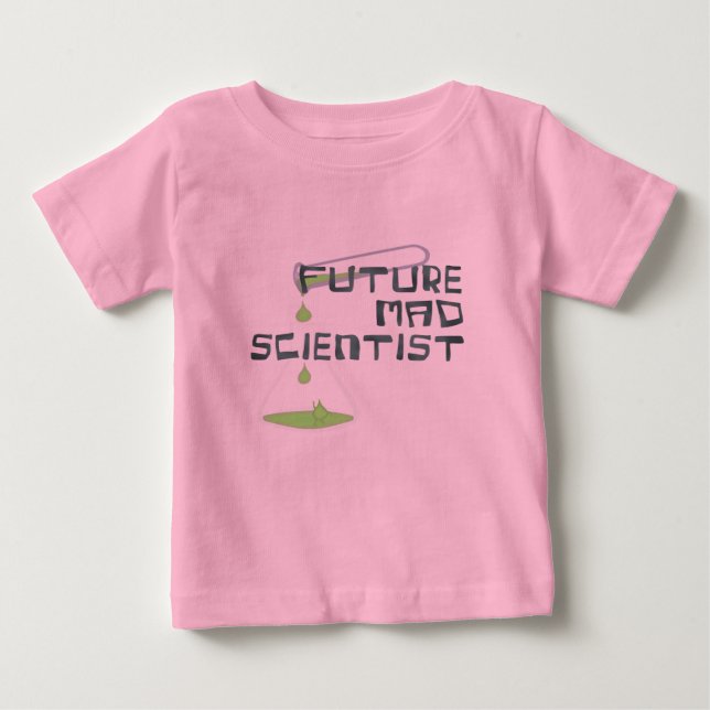 Future Mad Scientist Baby T-shirt (Vorderseite)