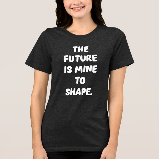 Future Maker Tri-Blend Shirt (Vorderseite)