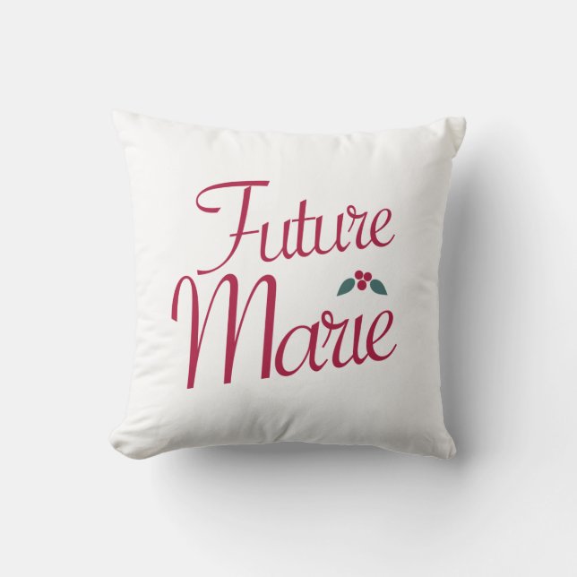 Future Marie Nutcracker Kissen (Vorderseite)