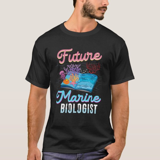 Future Marine Biologist Shirt Kids Future Biologis (Vorderseite)