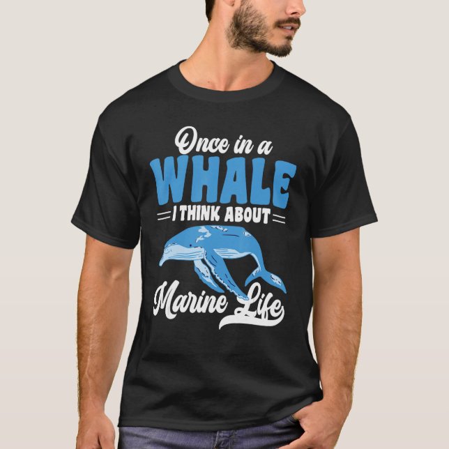 Future Marine Biologist Whale Pun T-Shirt (Vorderseite)