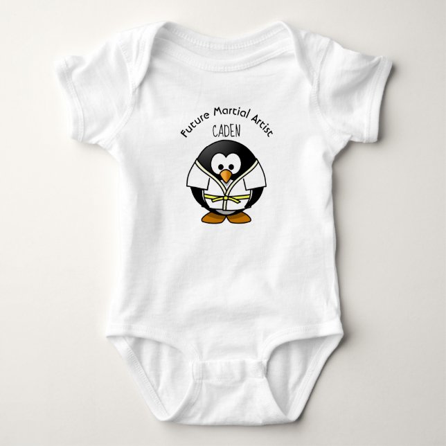 Future Martial Artist Baby Strampler (Vorderseite)