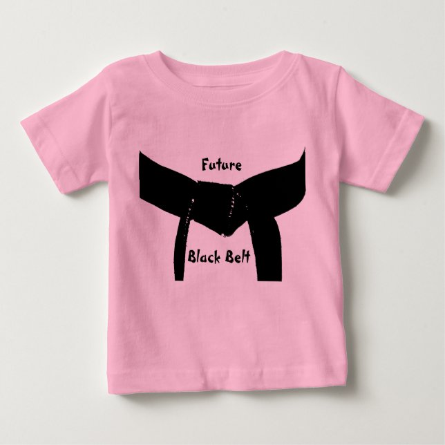 Future Martial Arts Black Belt Baby T-shirt (Vorderseite)