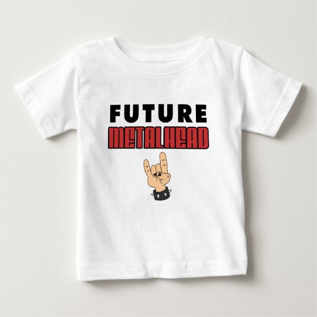 Future Metalhead Baby T-shirt (Vorderseite)