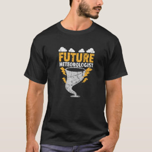 Future Meteorologe Sun Rain Storms Grunge T-Shirt