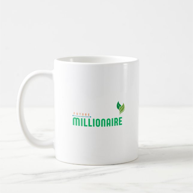 Future Millionaire Kaffeetasse (Links)