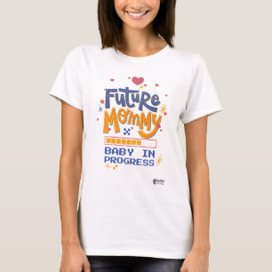 Future Mommy Women White T-Shirt