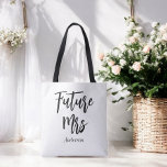 Future Mrs Bride Black White Wedding<br><div class="desc">Bride Tote Bag with Text Future Mrs in Black and White.  Check out our store collection below for matching items.</div>