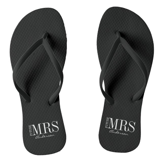 Future Mrs Bride Brautparty Flip Flops (Fußbett)