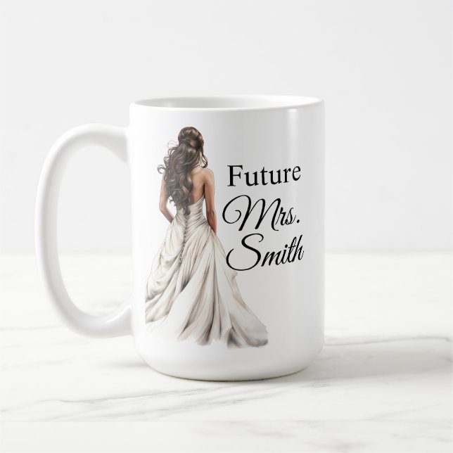 Future Mrs. Coffee Mug Kaffeetasse (Links)
