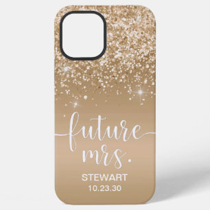 Future Mrs Gold Glitter Case-Mate iPhone Hülle