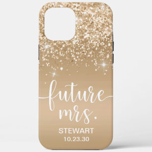 Future Mrs Gold Glitter Case-Mate iPhone Hülle