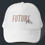 Future Mrs. Hat | Bachelorette Hat - Dunkelrosa Truckerkappe<br><div class="desc">// Benötigen Sie Hilfe bei der Anpassung Ihres Designs? Andere Ideen got? Kontaktieren Sie mich unter: zoe@gorjodesigns.com</div>